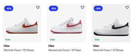 Air Force 1 '07 shoes from Sun and Sands Sports