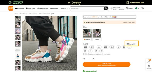 How to Know Your Perfect Size Before Purchasing Items From Temu